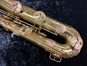 Photo Vintage Bundy/Couf H&A Selmer Baritone Saxophone, Serial #34829 – For Restoration or Parts